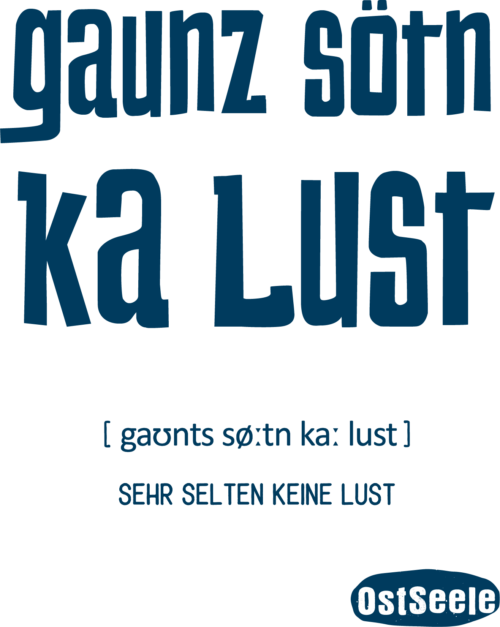 OstSeele-Soetn ka lust